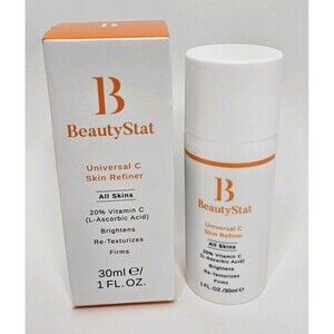 BeautyStat Universal C Skin Refiner Serum Anti-Aging Brightens 1.0oz/30mL New